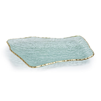 Ensemble de 4 assiettes rectangulaires Cassiel