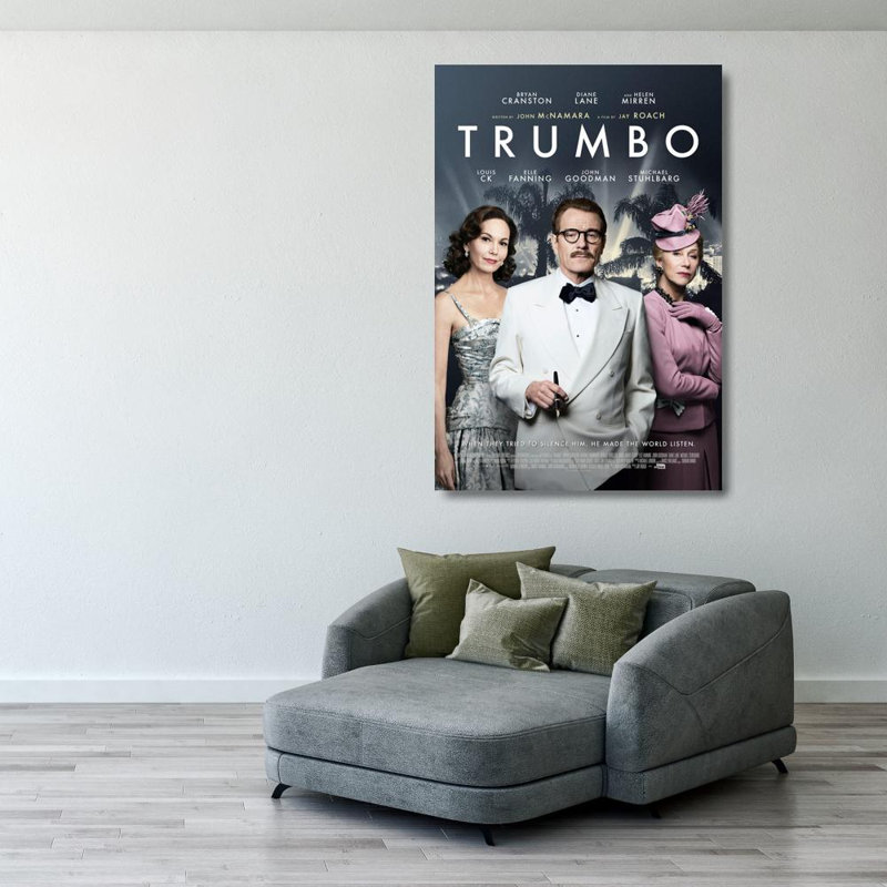 Trumbo, 40" H x 27" W