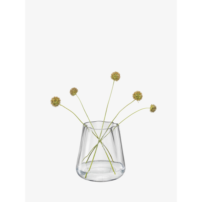 Lagoon Hurricane Candle Holder, 7.25" H x 6.75 W x 6.75" D, Clear