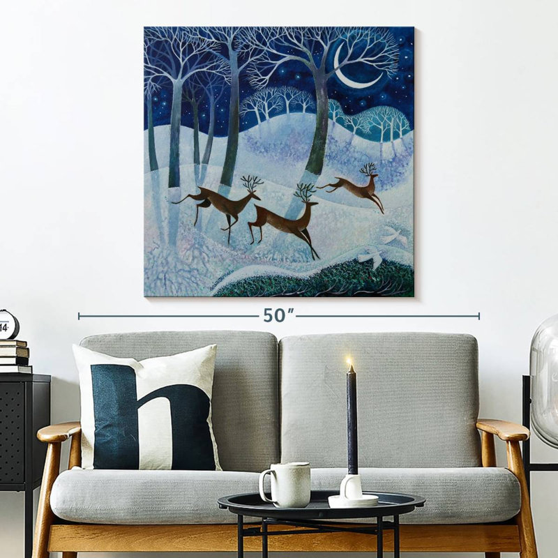 Brampt Deep Mid Winter, 33" H x 33" W