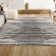 Errol Aya Berber Stripe Geometric Cream/Gray Rug