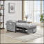 Trois-en-un Canapé-lit Canapé-lit pliant Dossier réglable dans un canapé Fauteuil inclinable Lit simple moderne pour adulte-97717238