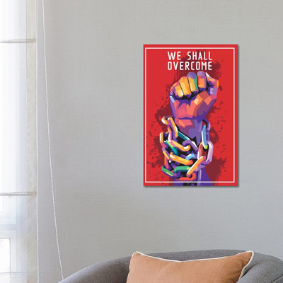 « We shall vaincre » par Dayat Banggai-impression d’art graphique
