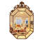 Deardra Framed Wall Mirror