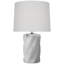 AERIN Ripley 25" Torsade Table Lamp with Linen Shade-789405294