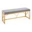 Banc en velours Lopez-1297627149
