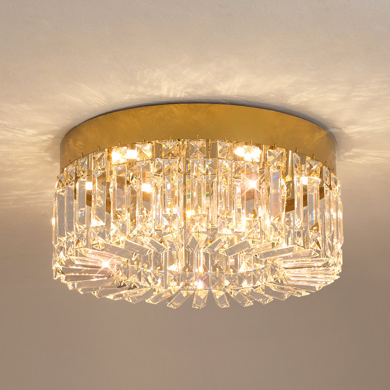 Ajaz 1 - Light LED Chandelier, Gold, 40 cm