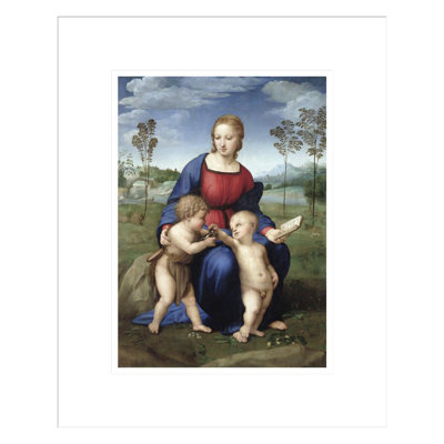 Madonna del Cardellino (Madonna of the Goldfinch) by   Raphael -Framed Giclee Print
