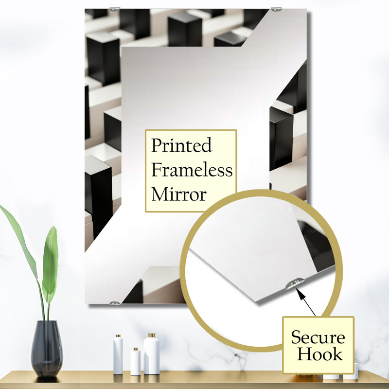 Cerna - Miroir mural MIR135994, 40 po x 30 po