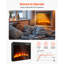 Foyer électrique encastrable 35 po 750W 1500W-1970370399
