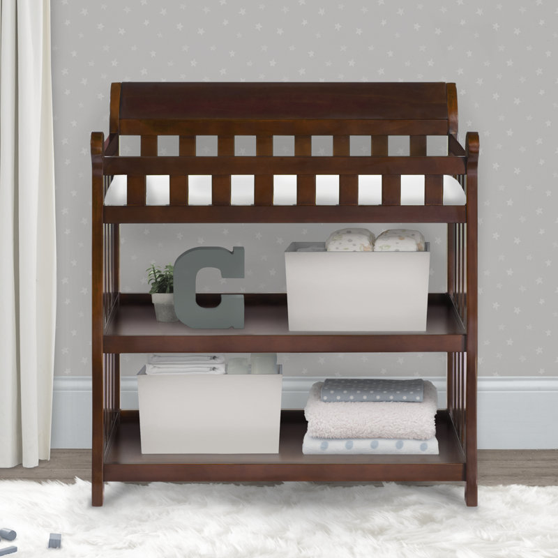 Eclipse Changing Table, Black Cherry Espresso