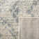 Muniz Geometric Ivory/Light Blue Area Rug