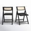 Shaylie Upholstered Seat Folding Dining Chair-1145016036