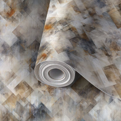 Peel and Stick Wallpaper Contact Paper Modern Symmetrical Linen Self Adhesive and Removable 24in x 118in(60x300cm)