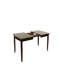 Table de salle à manger espresso 1pc