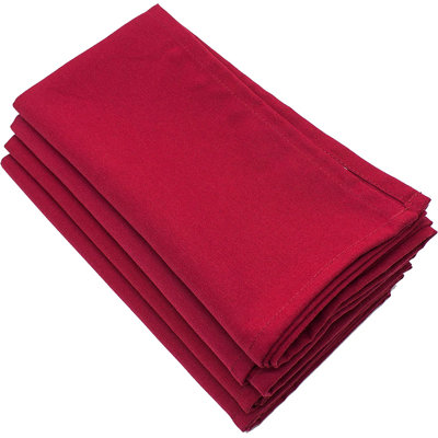 Polyester No Pattern Square Napkin