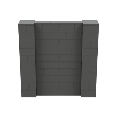 7' T Giant Block Wall Kit