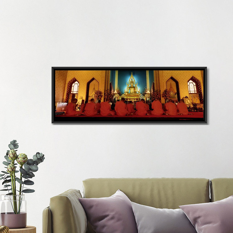 Reproduction de photo sur toile, H 12 po x l 36 po x 1,5 po, Toile avec cadre noir