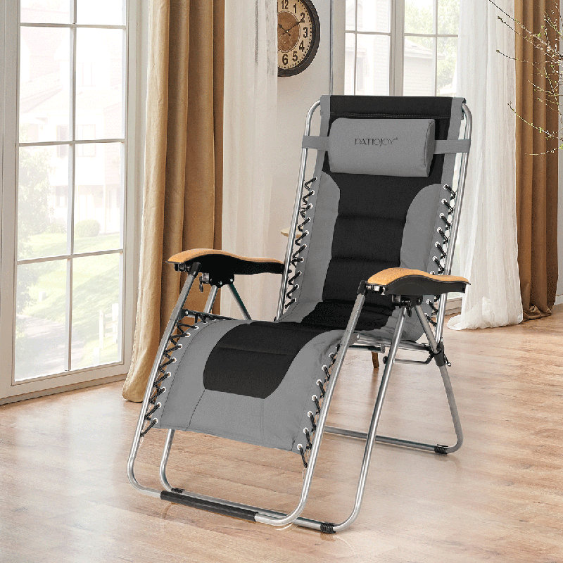 Folding Zero Gravity Chair, Gray