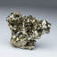 Pyrite avec sphalérite du Madan, Rhodope, bulgarie