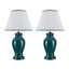 Ensemble de lampe de table 21,5" en céramique Cabrini