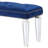 Hallmark Upholstered Bench with Tapered Leg-1645063124