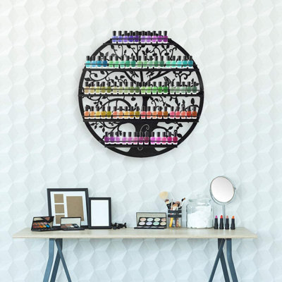 Amyris 5 Piece Circle Metal Accent Shelf