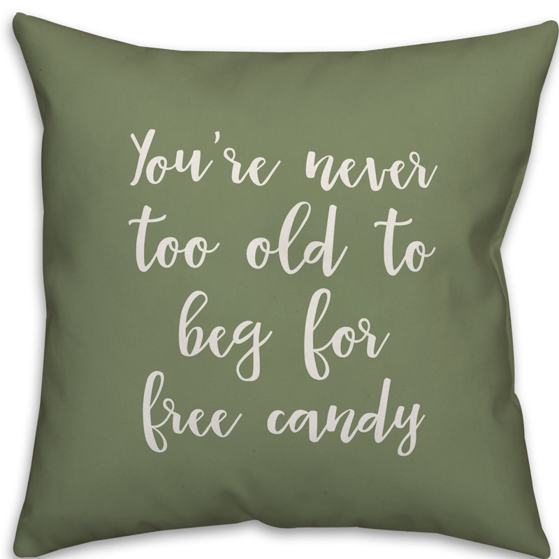  Housse de coussin carré et insert, Vert, Housse de coussin