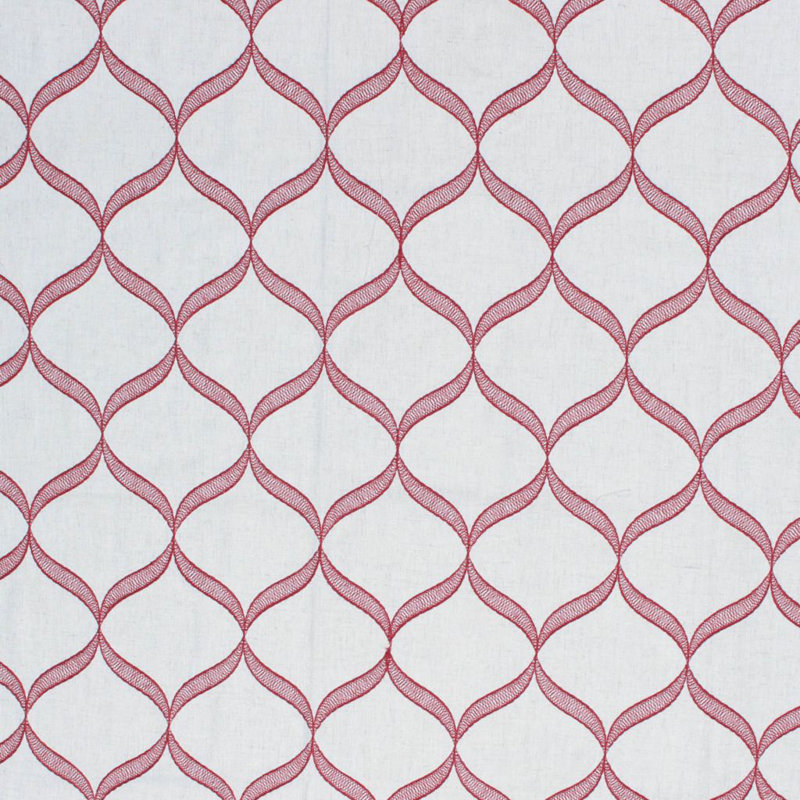 Suite Spirograph Fabric, Garnet