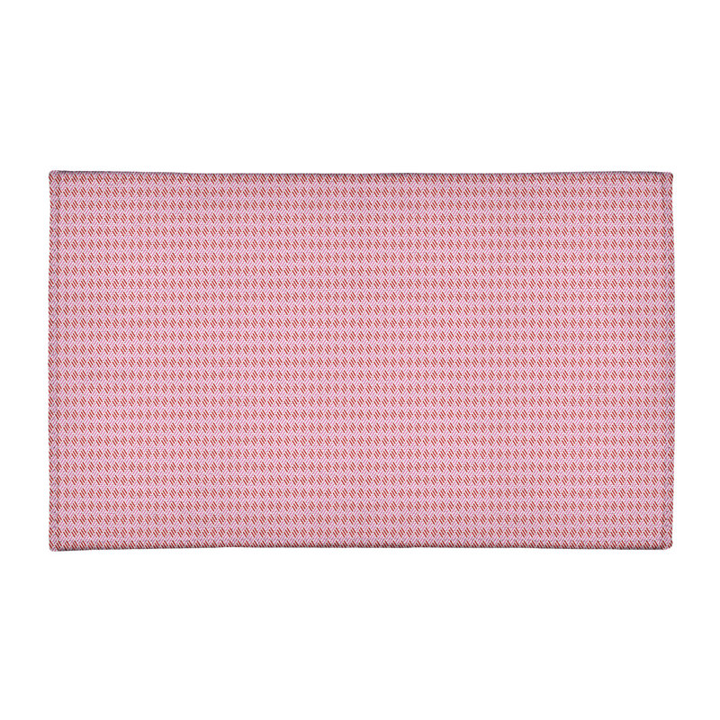 Tapis rose/rouge fait main, Rectangle 2 pi x 3 pi