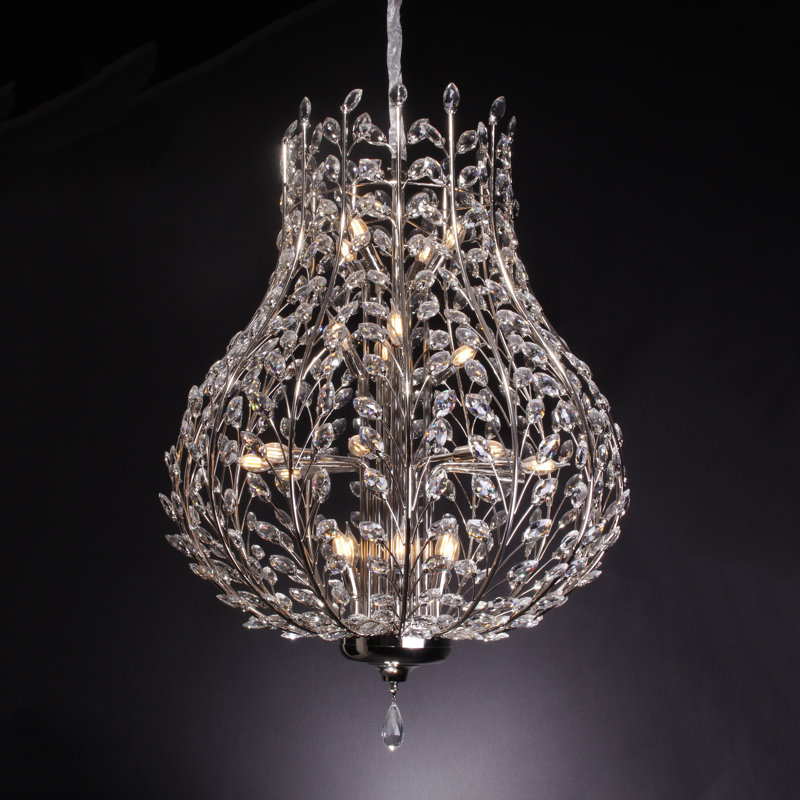 Katelyn 8 - Light Dimmable Geometric Chandelier