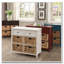 Console avec rangement bleu sarcelle