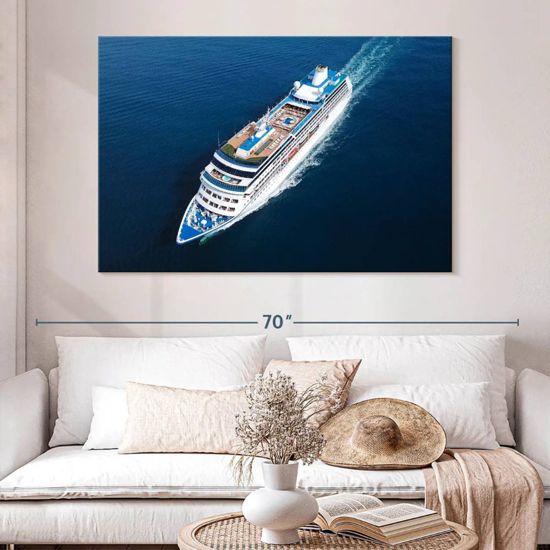 Bateau de luxe Mehar, H 34 po x l 51 po