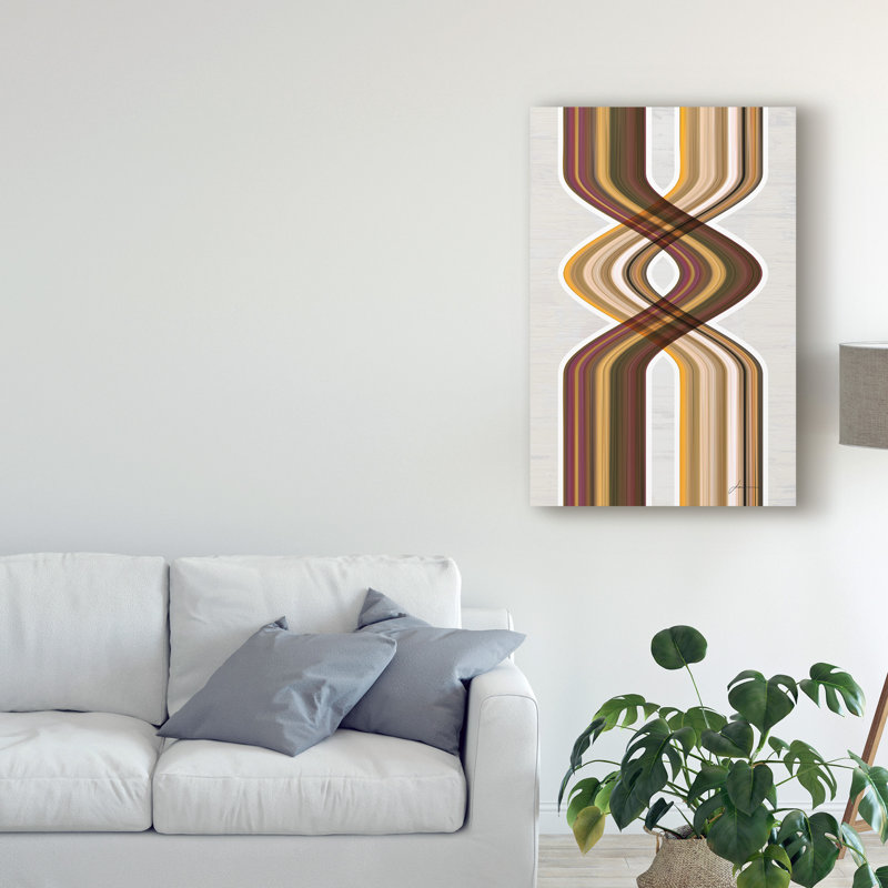 « modern danse v », reproduction d’impression sur toile tendue, H 19 po x l 12 po x P 2 po