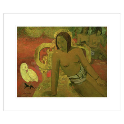 Vairumati par Paul Gauguin - Estampe numérique encadrée