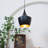 Modern Teardrop Cone Pendant