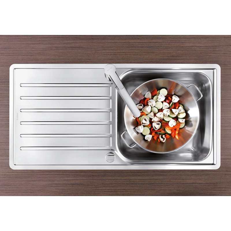 Lantos 86 x 50cm Inset Kitchen Sink