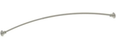 SHWR ROD BN CURVED ADJ JUSQU'À