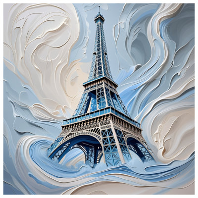 Eiffel Tower Wall Tapestry  Architecture Wall Decor