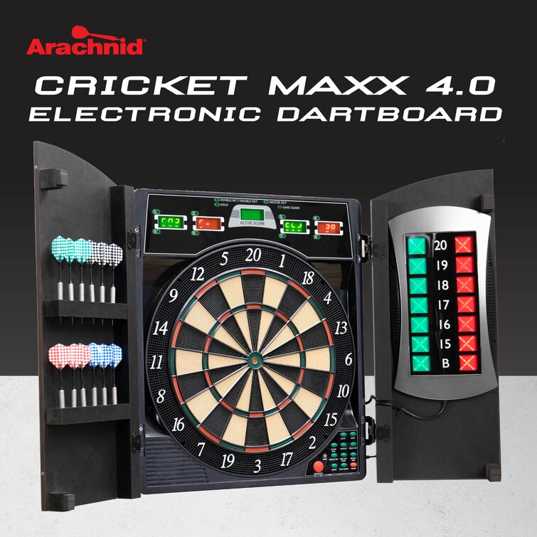 Arachnid Ensemble de jeu de fléchettes Arachnid Cricket Maxx 4.0 et  Commentaires - Wayfair Canada