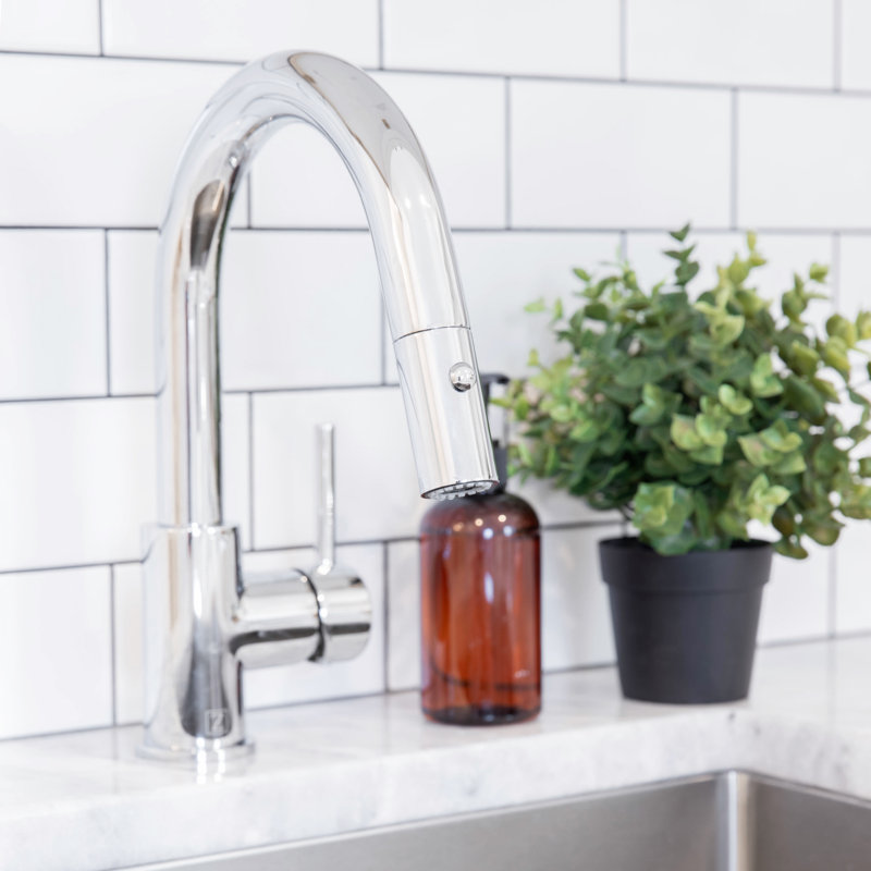 Robinet de cuisine ZLINE Dante, Chrome
