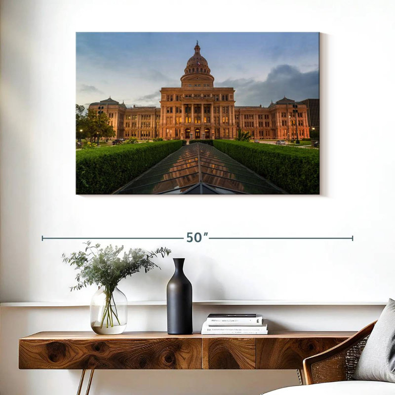 Kavia Austin, Texas Capitol, H 26 po x l 39 po