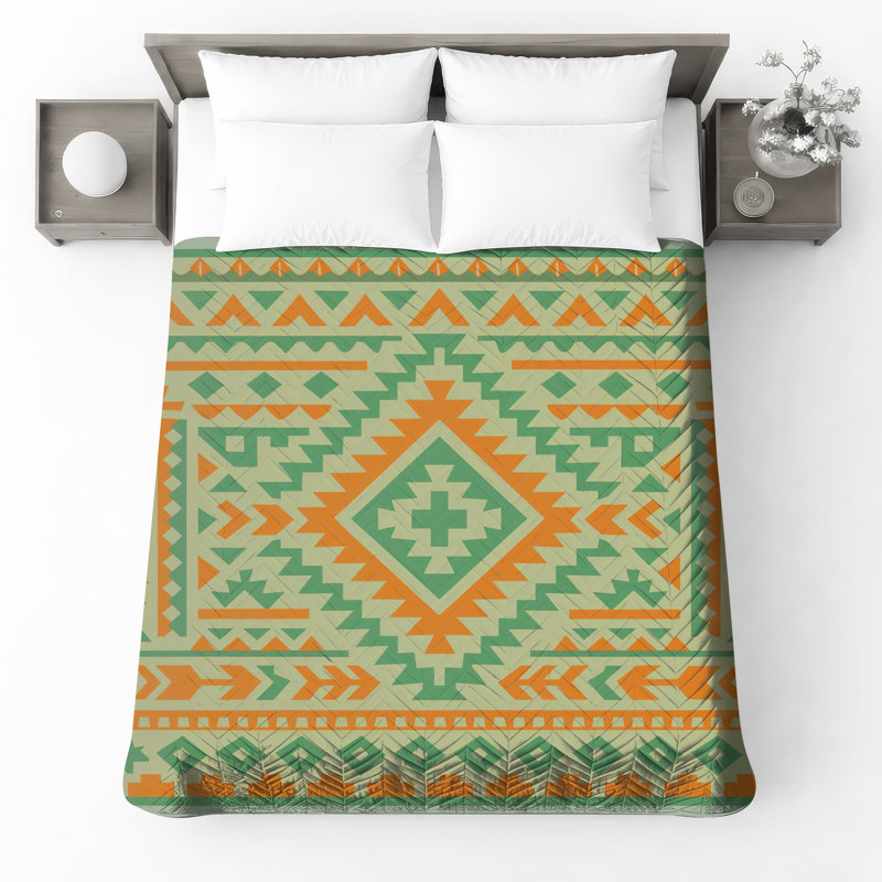 Couvre-lit matelassé Southwestern, King