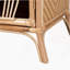 Table de chevet avec tablette intérieure