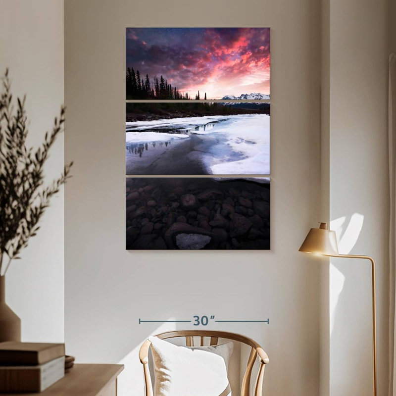 Alvord Fire And Ice, 65" H x 42" W