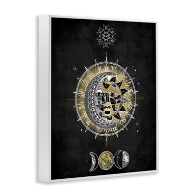  Lunar & Solar Fractal Framed Giclee Art by Oliver Jeffries