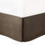 Édredon très grand - taupe charmeuse 7 pièces avec taies décoratives