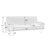 Darrell Upholstered Sofa-1392913413