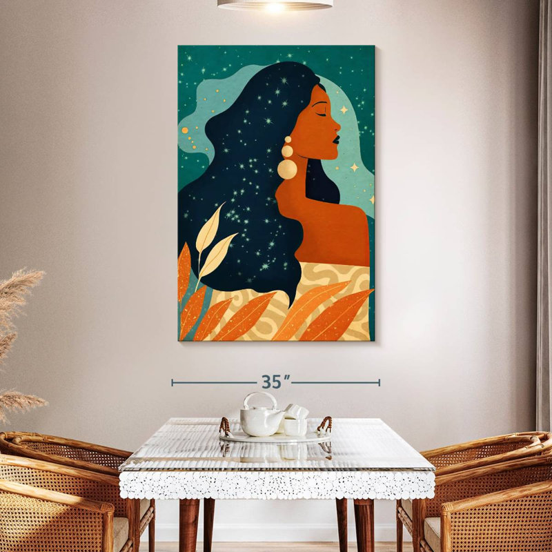 Boho Starlight Beauty, H 51 po x l 34 po