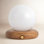 Reve Solid Wood Globe Lamp